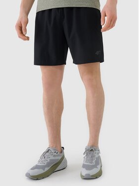 4F 4F Szorty sportowe 4FWSS26TFSHM1278-20S Czarny Regular Fit