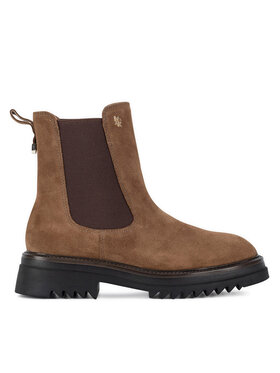 MEXX MEXX Kotníková obuv s elastickým prvkem MX/004C-WB Hnědá