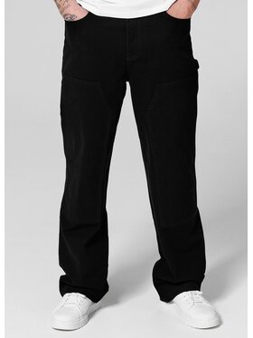 PITBULL PITBULL Spodnie materiałowe Dogwood Czarny Regular Fit