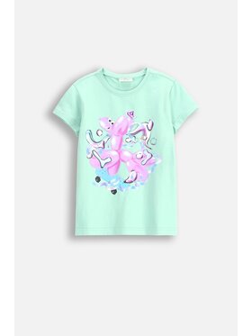 Coccodrillo Coccodrillo T-Shirt WC5143205CGK-011 Zielony Regular Fit