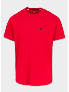 PITBULL PITBULL T-Shirt Koszulka męska Coolmax SCOTT 3XL Czerwony Regular Fit