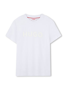 HUGO HUGO Футболка G00333 D Білий Regular Fit