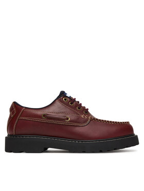 Tommy Jeans Tommy Jeans Poltopánky Archive '01 Boat Shoe Leather EM0EM01651 Hnedá
