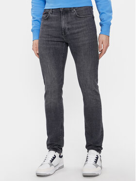 Tommy Hilfiger Tommy Hilfiger Blugi Bleecker MW0MW33965 Gri Slim Fit