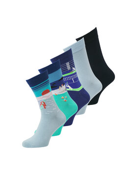 Jack&Jones Jack&Jones 5er-Set hohe Herrensocken Sunrise 12277377 Bunt