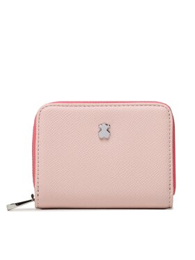 TOUS TOUS Portefeuille femme petit format Monedero M. New Dubai 2001690013 Rose