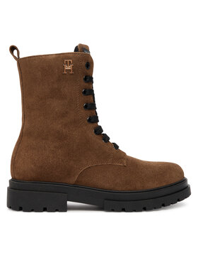 Tommy Hilfiger Tommy Hilfiger Žygio batai Lace-Up Bootie T4A5-34024-1429 Ruda
