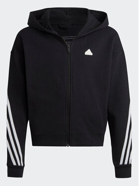 adidas adidas Світшот Future Icons 3-Stripes IC0118 Чорний Loose Fit