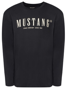 Mustang Mustang Longsleeve Asheville 1016873 Negru Regular Fit