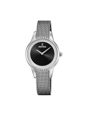 Festina Festina Hodinky Swarovski 20494/3 Strieborná