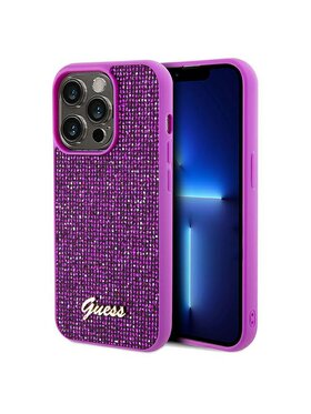 Guess Guess Etui na telefon iPhone 14 Pro Różowy