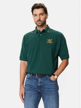 Polo Ralph Lauren Polo Ralph Lauren Тениска с яка и копчета 710B28617001 Зелен Regular Fit