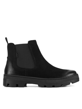 MEXX MEXX Kotníková obuv s elastickým prvkem MICP1710543W Černá
