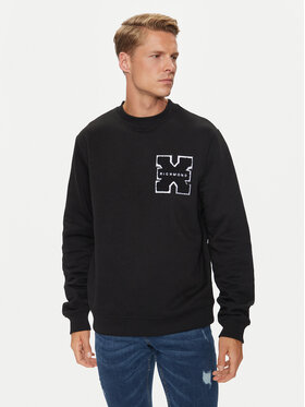 Richmond X Richmond X Світшот Palmis UMA24034FE Чорний Regular Fit
