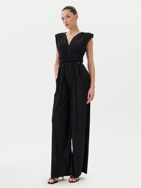 Rinascimento Rinascimento Salopetă CFC0123771003 Negru Regular Fit