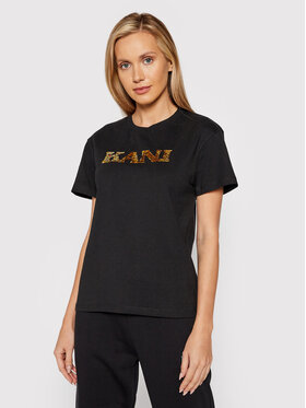 Karl Kani Karl Kani T-Shirt Retro Sequins 6137079 Μαύρο Regular Fit