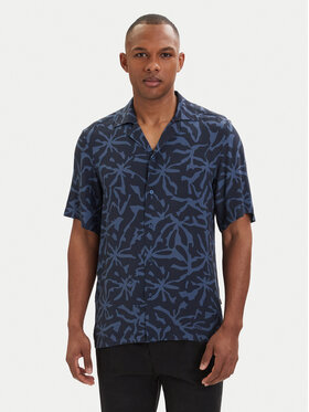 BOSS BOSS Camicia Rayer 50559632 Blu scuro Regular Fit