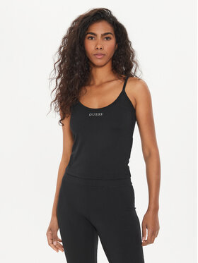 Guess Guess Felső Marika V4YP11 KCD02 Fekete Slim Fit