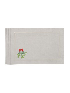 Roseberry Home Roseberry Home Podkładka na stół Mistletoe Mirha Beżowy