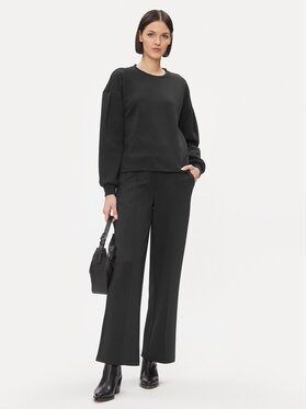 Vero Moda Hlače 10296830 Crna Relaxed Fit