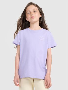 4F 4F T-shirt 4FJRAW25TTSHF3199-52S Rosa Regular Fit