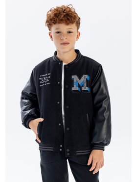 minoti minoti Kurtka przejściowa 19coat57 Czarny Regular Fit