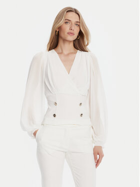 Rinascimento Rinascimento Majica CFC0126180003 Bijela Regular Fit