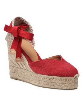 Castañer Castañer Espadrilky Chiara/8ED/002 021668-604 Červená