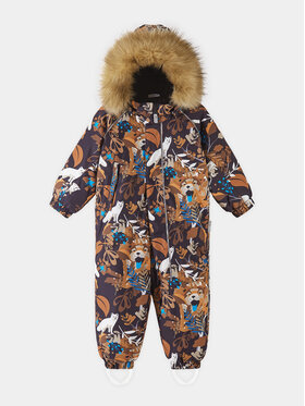 Reima Reima Зимовий комбінезон Lappi 5100129C Чорний Regular Fit