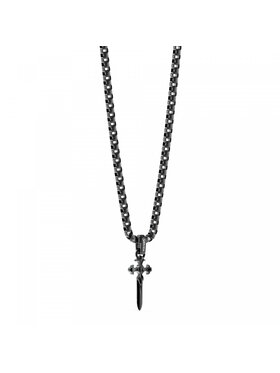 Guess Guess Κολιέ JUMN04024JWBKT/U Μαύρο