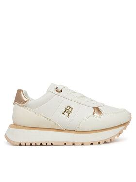 Tommy Hilfiger Tommy Hilfiger Sneakers Low Cut Lace-Up Sneaker T3A9-33759-1355 M Bianco