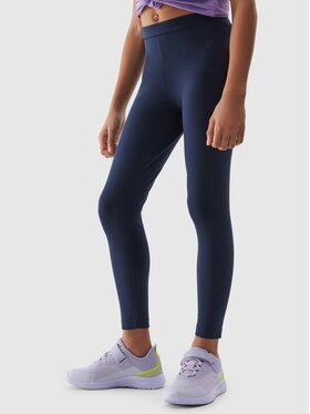 4F 4F Leggings 4FJWSS24TTIGF130-31S Blu scuro