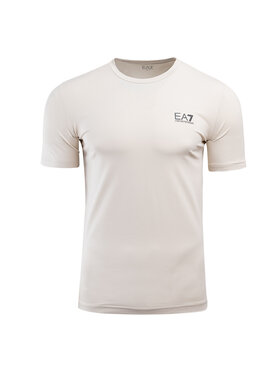EA7 Emporio Armani EA7 Emporio Armani T-Shirt 8NPT52-PJM5Z-1946_XL Beżowy Regular Fit