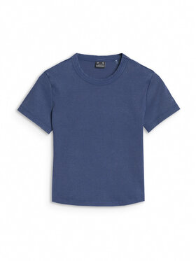 4F 4F T-Shirt SS MIDSHOP TEXTILE Tmavomodrá Slim Fit