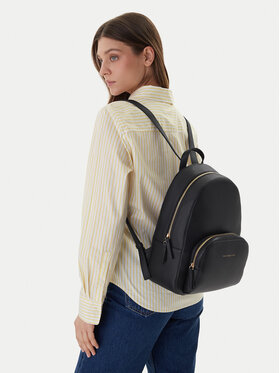 Tommy Hilfiger Tommy Hilfiger Zaino Th Logo Backpack AW0AW18118 Nero