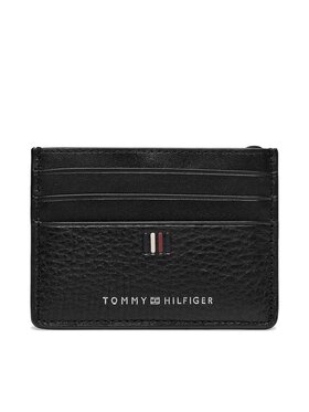 Tommy Hilfiger Tommy Hilfiger Etui za kreditne kartice Th Central Cc Holder AM0AM11858 Crna