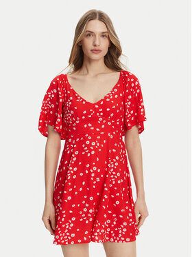 Roxy Roxy Vasarinė suknelė ERJWD03880 Raudona Regular Fit