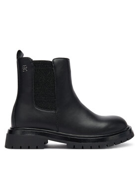 Tommy Hilfiger Tommy Hilfiger Μποτάκια T3A5-34152-1355999 S Μαύρο