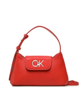 Calvin Klein Calvin Klein Sac à main Re-Lock Crossbody W/Flap Sm K60K610770 Rouge