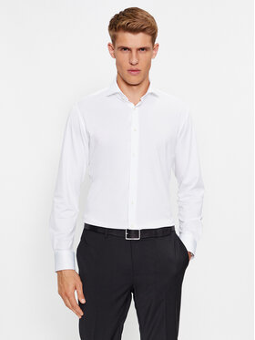 BOSS Boss Camicia P-Hank-Spread-C1-222 50503533 Bianco Slim Fit