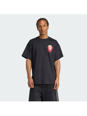 adidas adidas T-Shirt 156521 Czarny Oversize