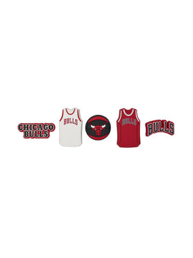 Crocs Ukras Za Obuću Jibbitz Nba Chicago Bulls 5pck 10011280 Šarena