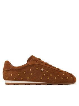 Tommy Hilfiger Tommy Hilfiger Sneakers Th Bella Low Profile Studs FW0FW09882 Braun