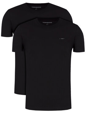 Calvin Klein Jeans Calvin Klein Jeans Komplet 2 t-shirtów J30J315194 Czarny Slim Fit