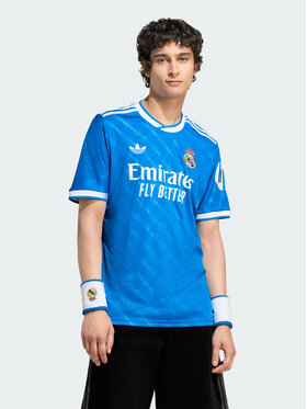 adidas adidas Koszulka techniczna Real Madrid 25/26 Third Jersey Błękitny Slim Fit