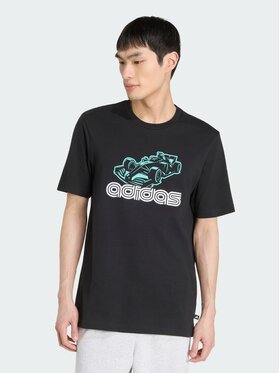 adidas adidas T-Shirt 168165 Czarny Regular Fit