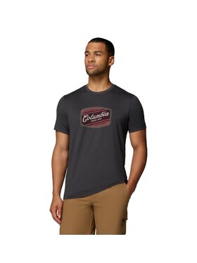 Columbia Columbia T-Shirt 216507 Czarny Regular Fit