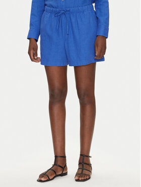 Gap Gap Pantalon scurți din material 713386-04 Albastru Regular Fit