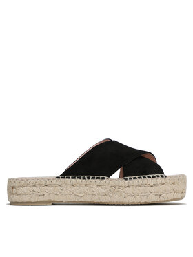 Manebi Manebi Εσπαντρίγιες Double Sole X Bands Sandals K 1.0 DX Μαύρο