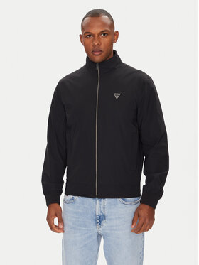 Guess Guess Μπουφάν μεταβατικό M4YL13 WEZ70 Μαύρο Regular Fit